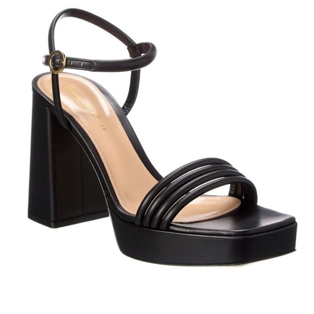 ⭐️Gianvito Rossi Lena 105 Leather Platform Sandals⭐️
